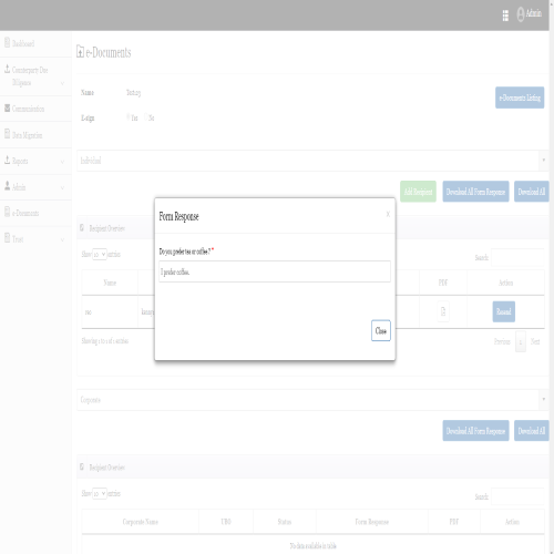 E-Document Module Photo