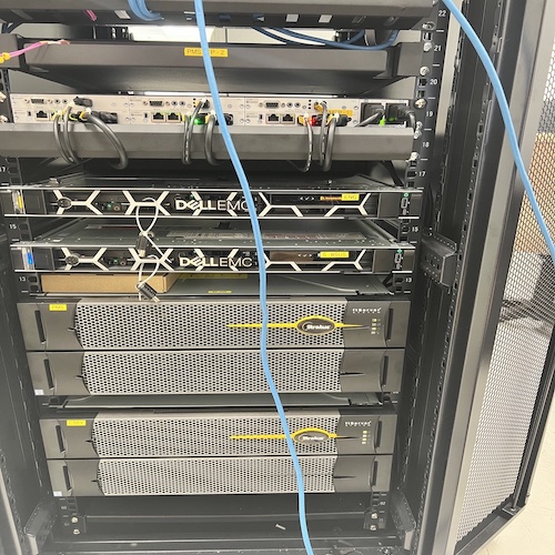 Network Topology for Server and Switches Photo